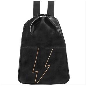 Carolina Herrera bad boy black backpack rucksack Weekender gym bag black
